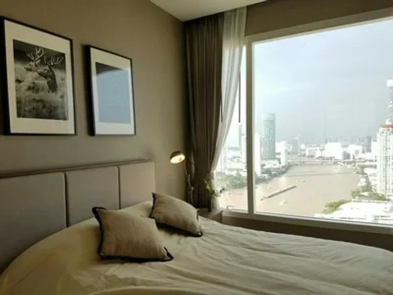 For rent 3 bed at Menam Residense luxury residential next to Asiatique with river view