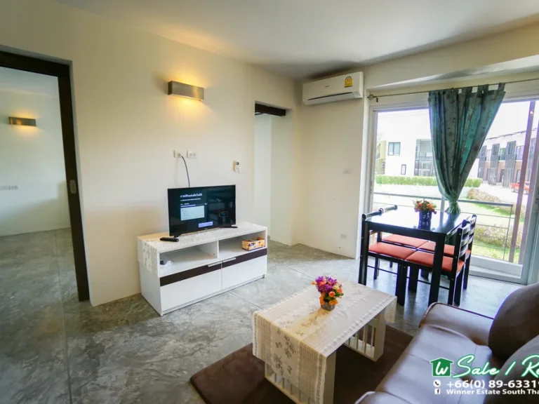 Sale Condominium Koh Samui ขายถูก คอนโด เกาะสมุย วิวสวย 1 นอน 1 น้ำ ใกล้หาดบ่อผุด หาดบางรักษ์ สนามบิน แถมเฟอร์ฯทั้งห้อง