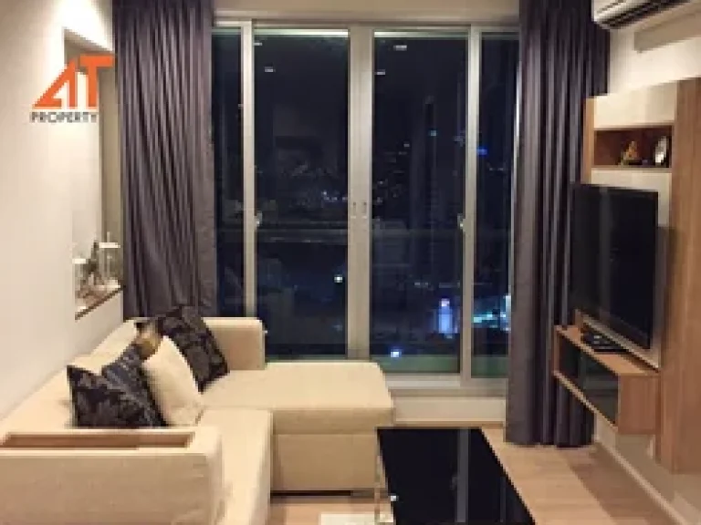 ให้เช่า คอนโด Rhythm Sathorn - 45 sqm 24th floor city view