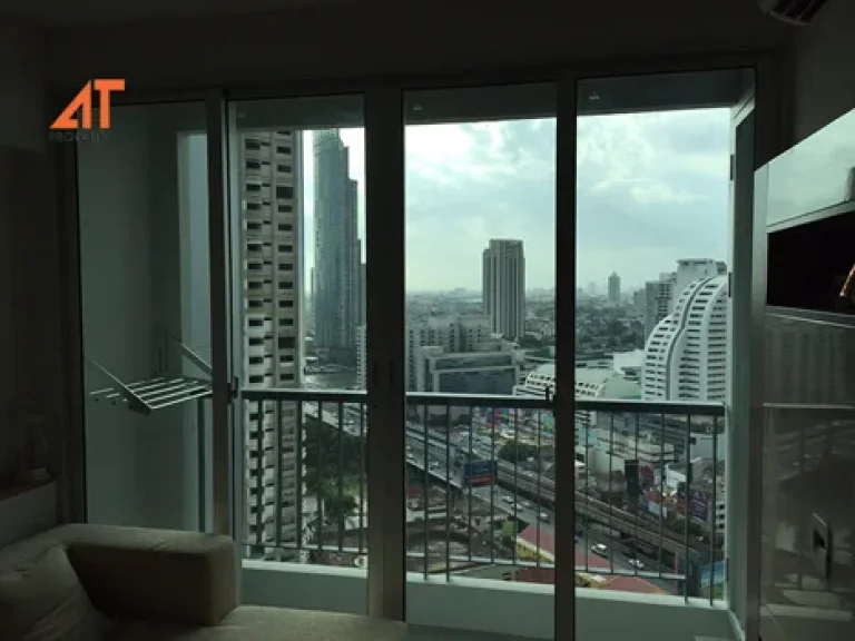 ให้เช่า คอนโด Rhythm Sathorn - 45 sqm 24th floor city view