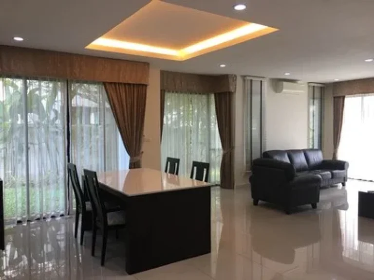 For Rent Single House 2 Storey House at Lake View Park Wongwaen Bangna