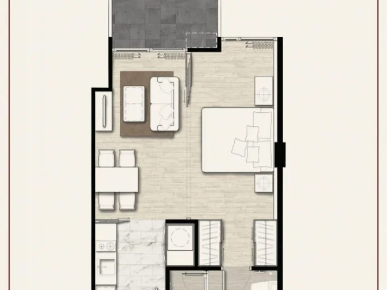 ขาย Na Vara Residence ขนาด 44 ตรม 114 M Sell Na Vara Residence size 44 sqm 114 M