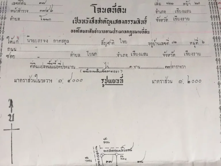 ที่ดินสวย 117ตรว พร้อมต้นลำไย เหมาะสำหรับสร้างบ้านพักตากอากาศ ใกล้ทะเลสาบเชียงแสน ใกล้สามเหลี่ยมทองคำ