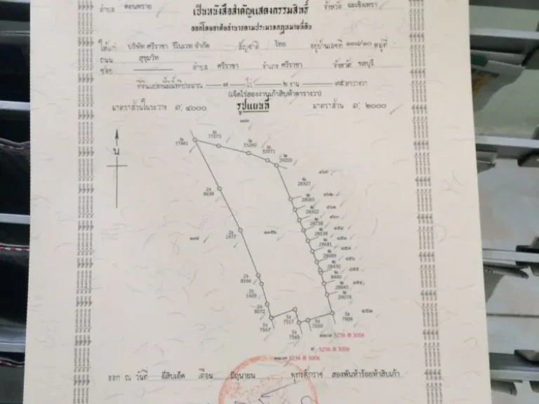 ขายที่เปล่านอกจัดสรร ตดอนทราย อบ้านโพธิ์ ฉะเชิงเทรา