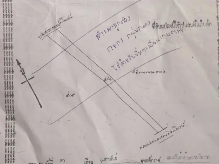 ที่ดินสวย ติดคลอง ติดถนน ทำการเกษตรได้ตลอดปี