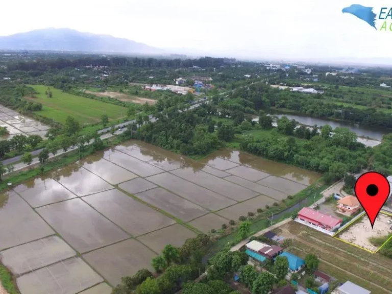 ขายที่ดิน 3งาน ใกล้ซุปเปอร์ไฮเวย์เชียงใหม่-ลําปาง 250เมตร ใกล้แหล่งงานเหมาะทำหอพัก