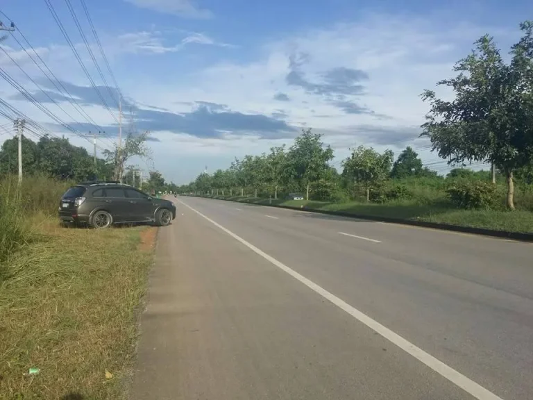 ที่ดินแปลงเล็กโฉนด 7-3-35 ไร่ ติดถนนสี่เลน ห่างจากแยกวัฒนานคร ไปทางอรัญ 36 km