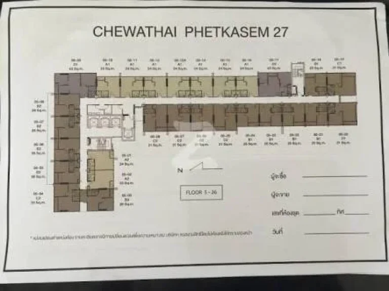 ขายดาวน์ Chewathai ชีวาทัย เพชรเกษม 27 คอนโดตรงข้าม มสยาม แถมเฟอร์นิเจอร์ SB ครบชุด