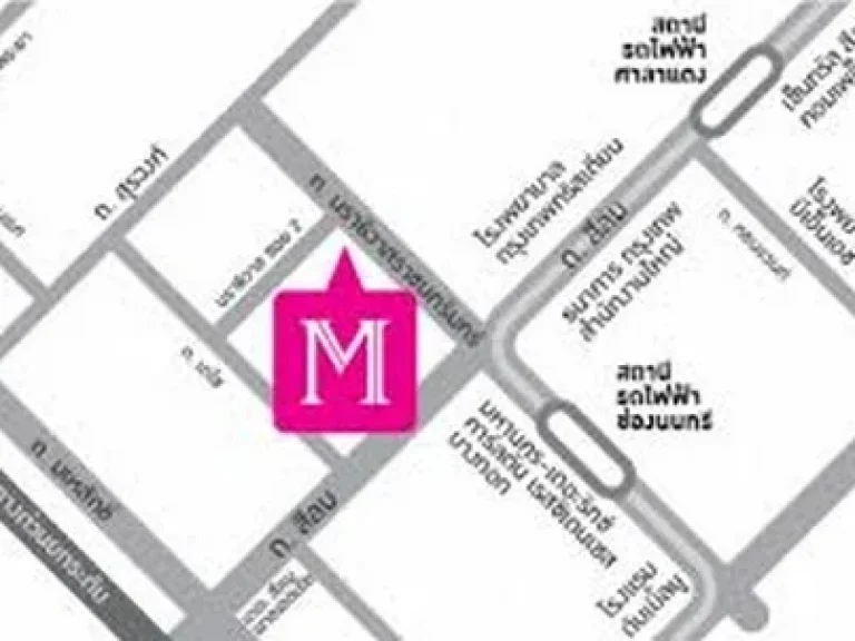 ขายห้องที่ M Silom 1 ห้องนอน 1 ห้องน้ำ 52 ตารางเมตร For sale 1 Bed M Silom 52 sqm 97M