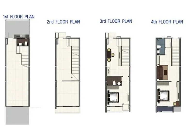 ขาย อาคารพาณิชย์ 4 ชั้น พร้อมอยู่ ในโครงการ วินน์ ธานี ขนาด 17 ตรว พื้นที่ใช้สอย 204 ตรม