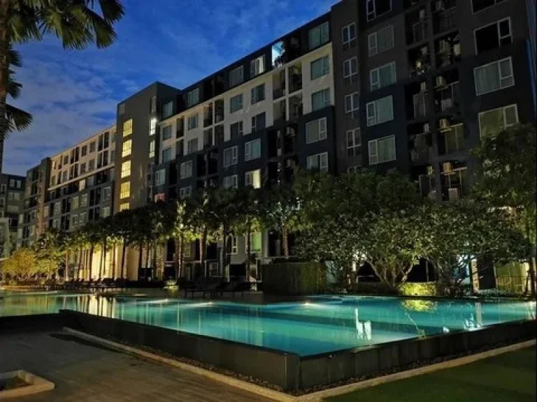 ให้เช่า Happy Condo ดอนเมือง 8500 บาท แต่งครบพร้อมเข้าอยู่ มีเครื่องซักผ้า