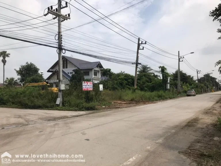 ขายที่ดินเปล่าติดถนนปทุมธานี-นนทบุรี ลาดหลุมแก้ว ปทุมธานี ใกล้วัดหน้าไม้ พื้นที่2ไร่ ขาย12ล้านบาท แปลงสวย ถมแล้ว