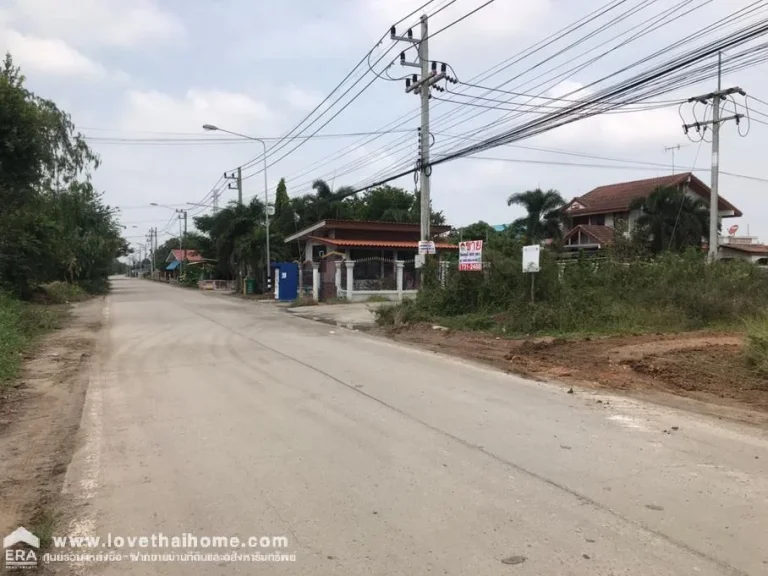 ขายที่ดินเปล่าติดถนนปทุมธานี-นนทบุรี ลาดหลุมแก้ว ปทุมธานี ใกล้วัดหน้าไม้ พื้นที่2ไร่ ขาย12ล้านบาท แปลงสวย ถมแล้ว