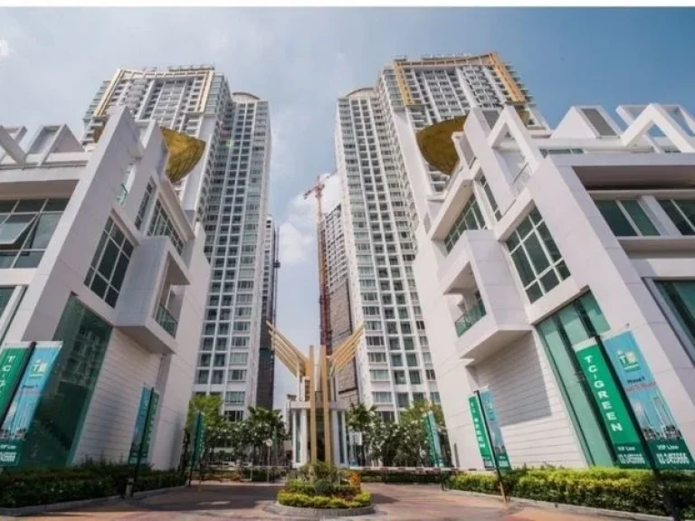 TC green condo ให้เช่า 2BED ตึกB ถนน พระราม9 พร้อมอยู่ ให้เช่าถูก