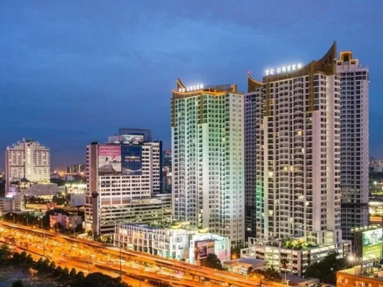 TC green condo ให้เช่า 2BED ตึกB ถนน พระราม9 พร้อมอยู่ ให้เช่าถูก