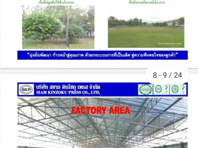 ขายโรงงานพร้อมกิจการ