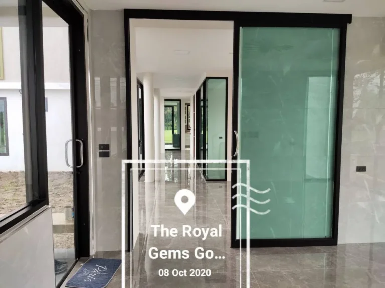 ขายบ้านใหม่ในสนามกอล์ฟรอยัลเจมส์ Royal Gems Golf นครปฐม