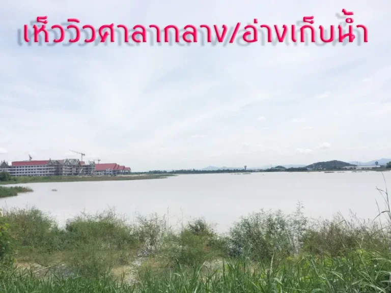 ขายที่ดิน แปลงสวย 1 ไร่ 2 งาน กลางเมืองสระบุรี ใกล้อ่างเก็บน้ำ ที่ดินตั้งในรั้วกรมชลประทาน