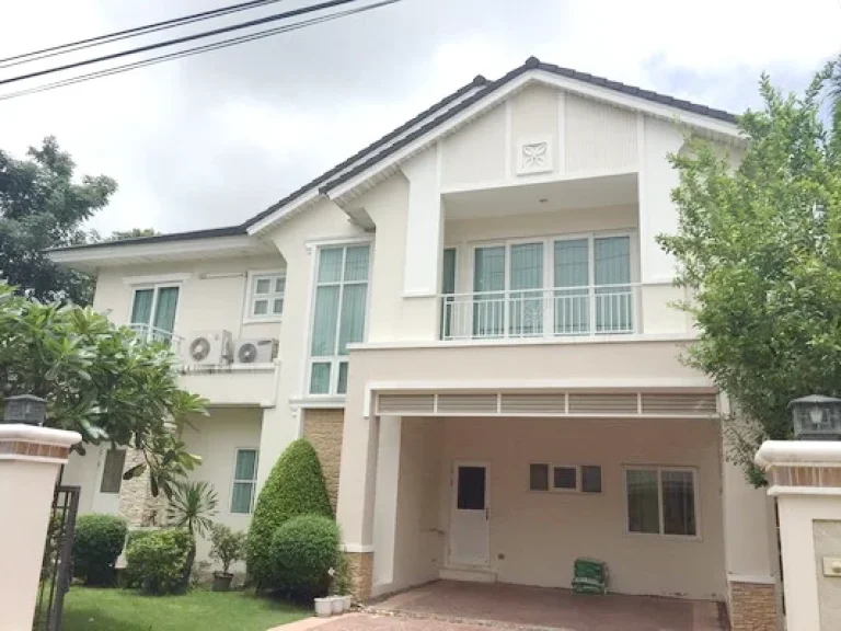 เช่า FOR RENT MASTERPIECE RAMA 9 3 beds 4 baths 120 Sqw75000 LUXURY VILLAGE Fully Furnished NEAR STAMFORD UNIVERSITY