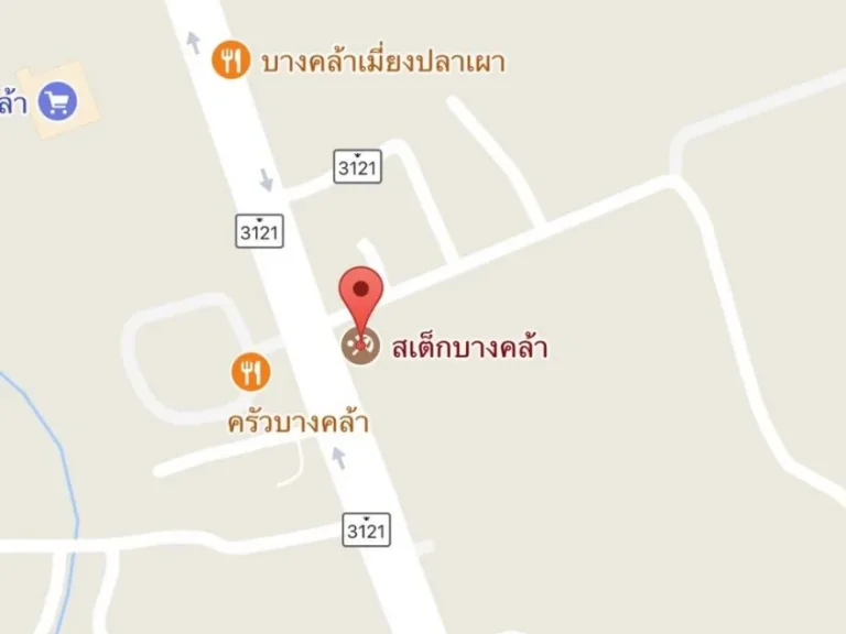 ขายที่ดินเปล่า อ บางคล้า จ ฉะเชิงเทรา