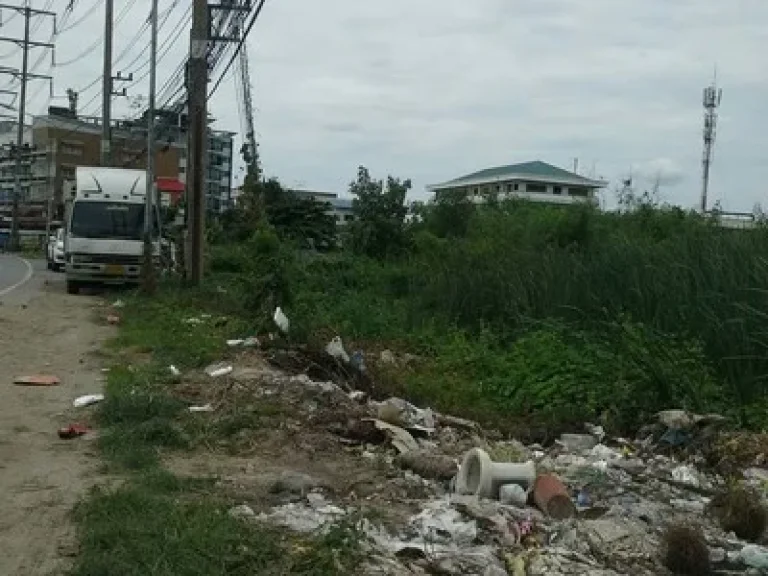 ขายที่ดินใกล้กับสามแยกบางพูน อำเภอเมืองปทุมธานี จังหวัดปทุมธานี