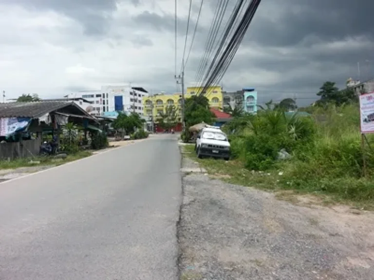 ขายที่ดิน ห้วยโป่ง เมืองระยอง ใกล้โรงพักมาบตาพุด ห่างหาดทรายทอง 5 กิโลเมตร