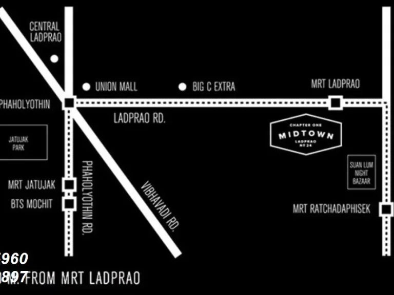 คอนโดให้เช่า Chapter One Midtown Ladprao 24 แชปเตอร์วัน มิดทาวน์ ลาดพร้าว 24 Chapter One Midtown Ladprao 24 ซอย ลาดพร้าว 101 จอมพล จตุจักร ห้องสต