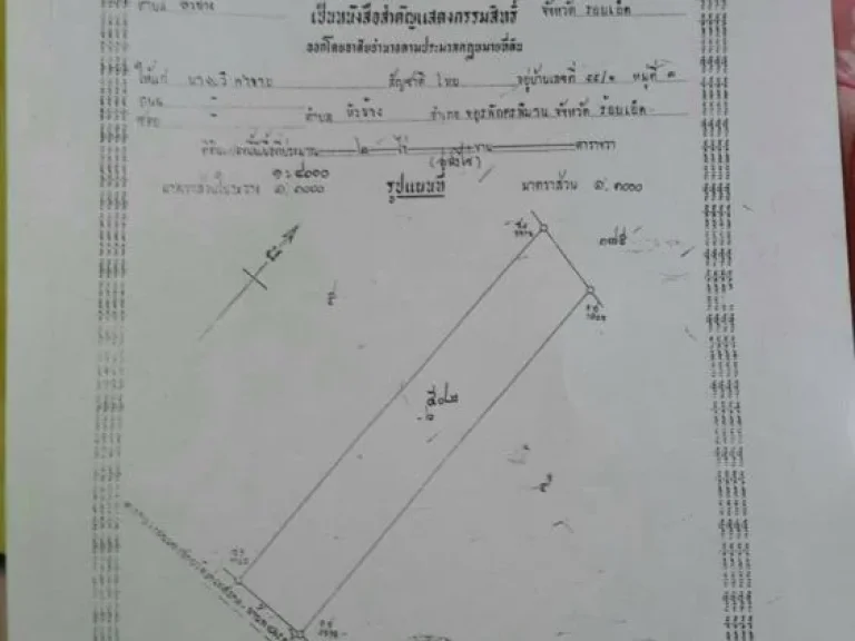 ขายบ้านพร้อมที่ดิน เนื้อที่ 2 ไร่ อจตุรพักตรพิมาน จร้อยเอ็ด