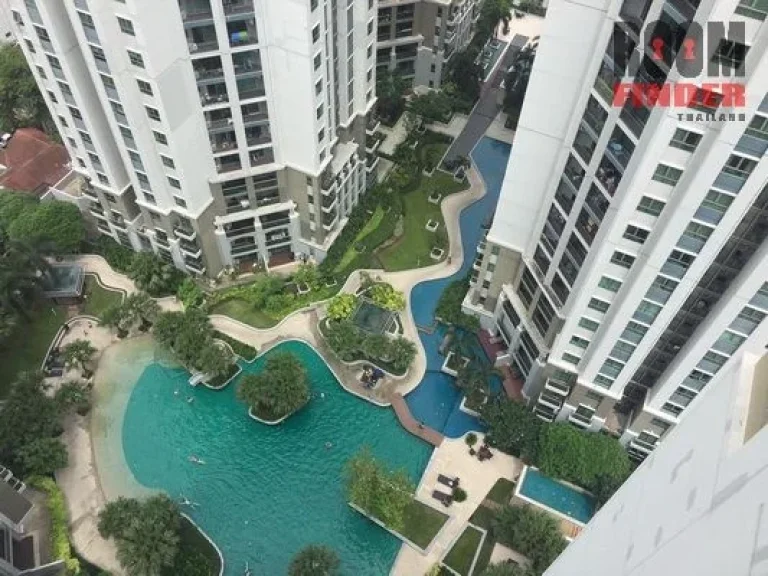 เช่า FOR RENT BELLE GRAND RAMA 9 3 beds 2 baths 101 Sqm60000 POOL VIEW NEAR MRT RAMA 9