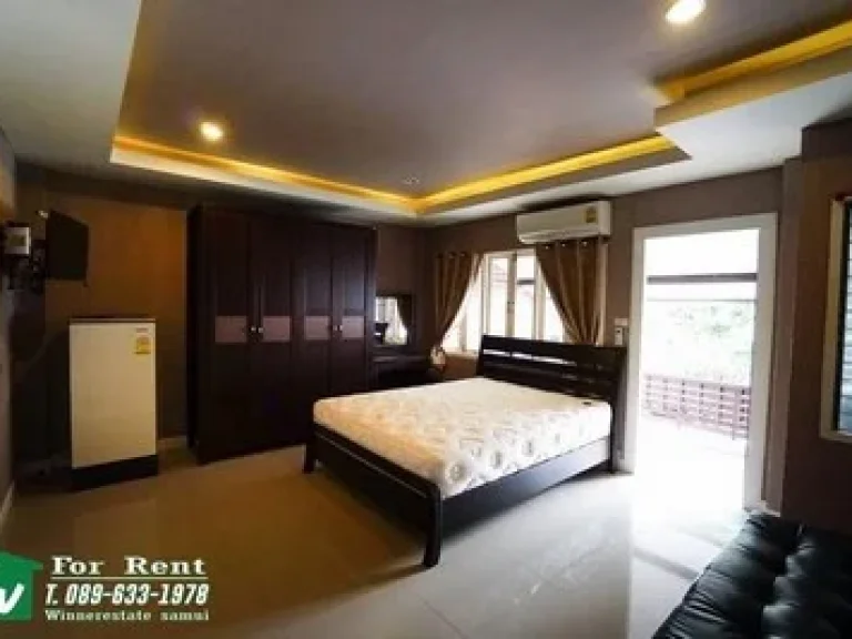 Residence room apartment in Koh Samui for Rent near Central Festival Samui and Chaweng beach Bophut koh Samui just 800 meters