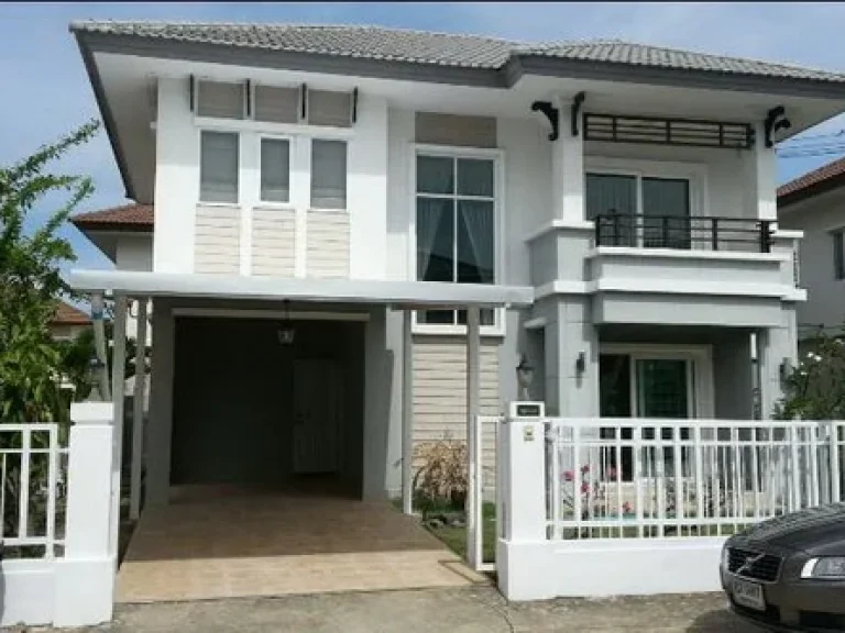 เช่า FOR RENT PRUKSA VILLAGE BANGNA KM10 3 beds 2 baths 50 Sqw 22000 Fully Furnished With Washer NEAR MEGA BANGNA