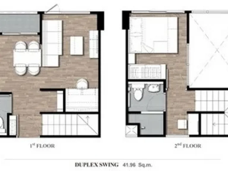 ขายคอนโดพราว 3 แจ้งวัฒนะ ขนาด 41 ตรม ชั้น 7 ห้อง Duplex ห้องใหม่จากโครงการ