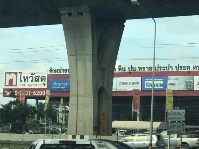 ขายที่ดินเปล่าทำเลสวยสำหรับทำธุรกิจ 384 ตารางวา ติดถนนใหญ่บางนา-ตราด เยื้องเมกาบางนา ใกล้โลตัส บางนา