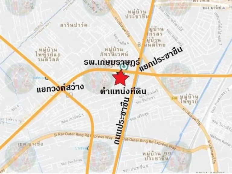 ขายที่ดิน ใกล้สี่แยกประชานุกูล 2 ไร่ 3 งาน