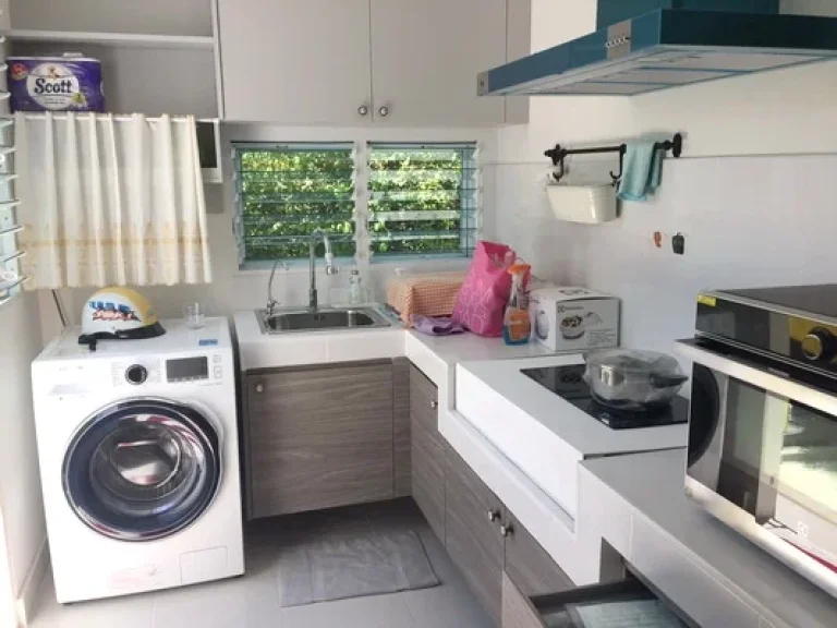 เช่า FOR RENT CHAIYAPRUK BANGNA KM7 3 beds 3 baths 65 Sqw 55000 Brand New Village NEAR MEGA BANGNA