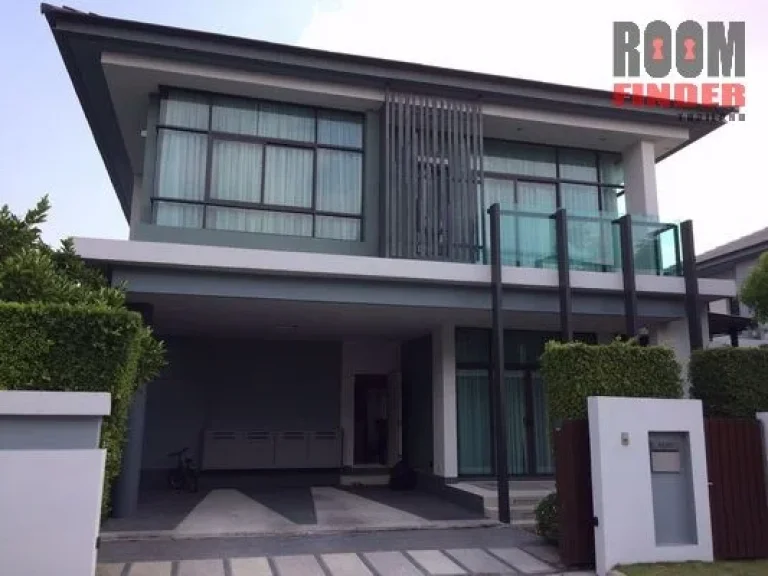 เช่า FOR RENT SETTHASIRI RAMA 9-SRINAKARIN 4 beds 4 baths 75 Sqw 75000 Luxury Decorated Nice Village