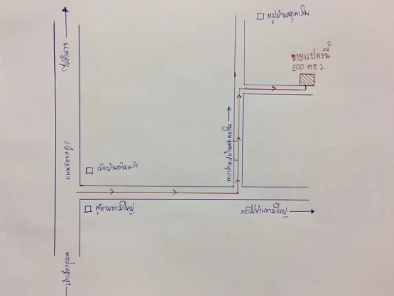 ขายที่ดินแปลงสวย 200 ตรว จากถนนชยางกูรเพียง 2 กม ทางเข้าหมู่บ้านสกุลเงิน ทางไปบ้านขามใหญ่