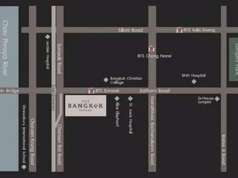 ขายดาวน์ คอนโด The Bangkok ติดกับ BTS สุรศักดิ์ เดินทางสะดวก