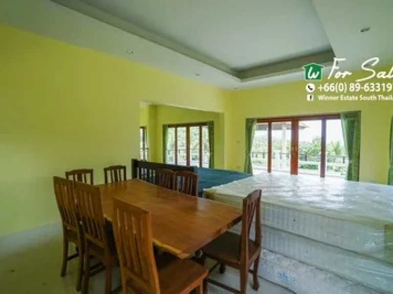 Seaview Land and House for sale in Ban Bang Rak Tambon Bophut Koh Samui 2 Rai