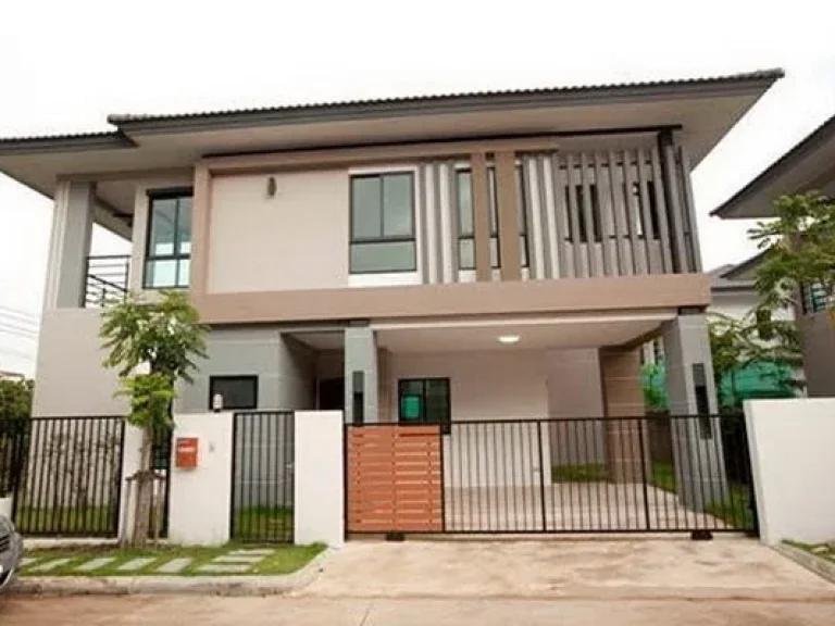 FOR SALE สำหรับขาย SERENE THAKAM-RAMA 2 4 beds 3 baths 1 Maid 80 Sqw7 MB New House Biggest House Type NEAR CENTRAL RAMA 2