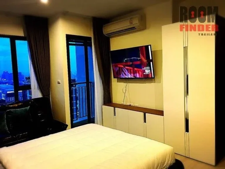 FOR RENT สำหรับเช่า RHYTHM ASOKE Studio 23 Sqm17000 Fully Furnished Brand New Condo Nice Decorated NEAR MRT RAMA 9