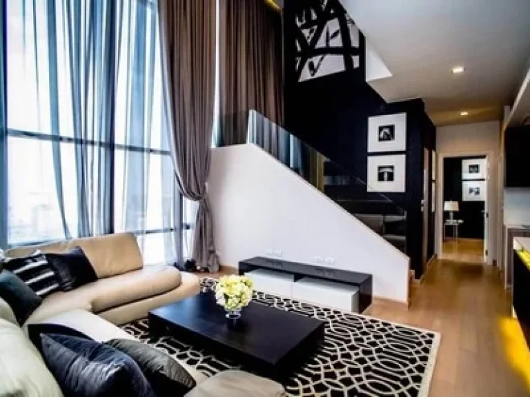 ให้เช่า Return to Rent Brand New Duplex Penthouse at Urbano Absolute Sathon-Taksin Top Floor