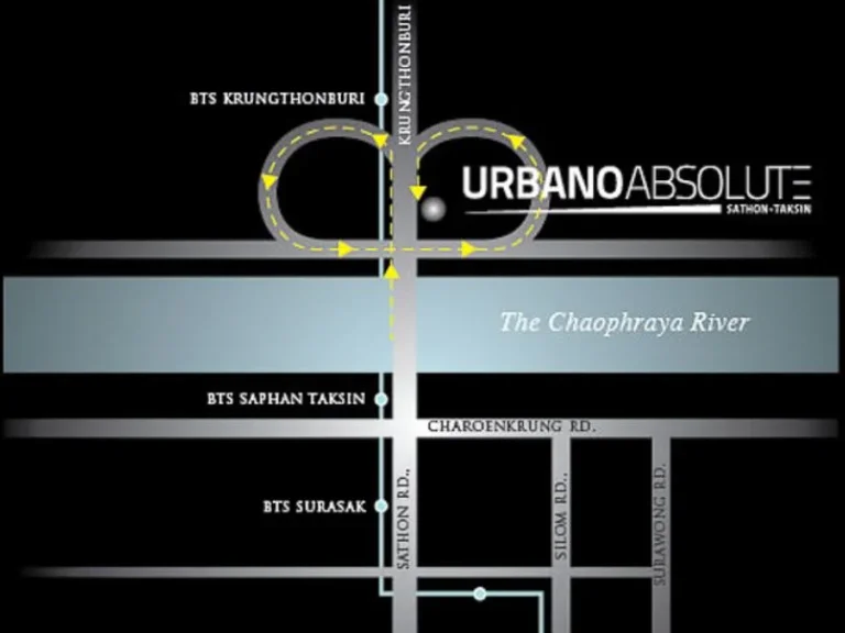 Urbano Absolute Sathorn-Taksin Luxury Condo Duplex Penthouse 3 Bedroom Unit for Sale