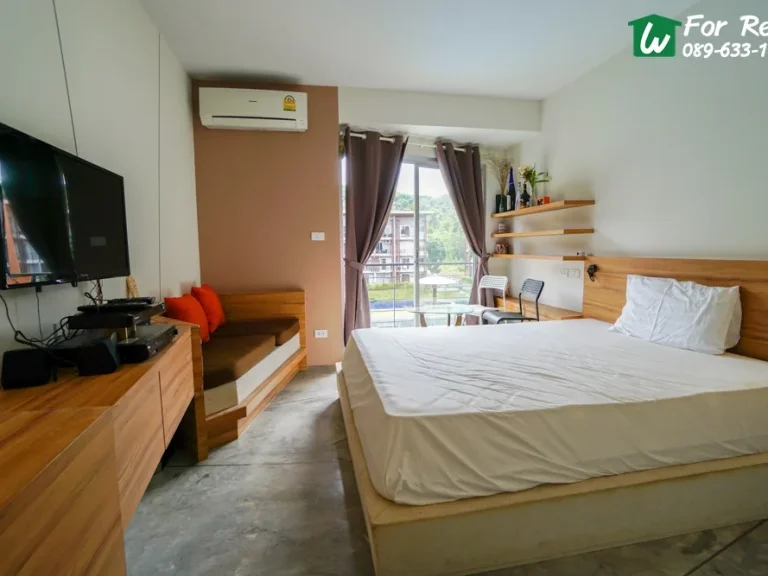 Apartment Condo Samui Thailand For Rent ให้เช่าคอนโด ใกล้หาดบ่อผุด เกาะสมุยราคาถูก เฟอร์ครบ