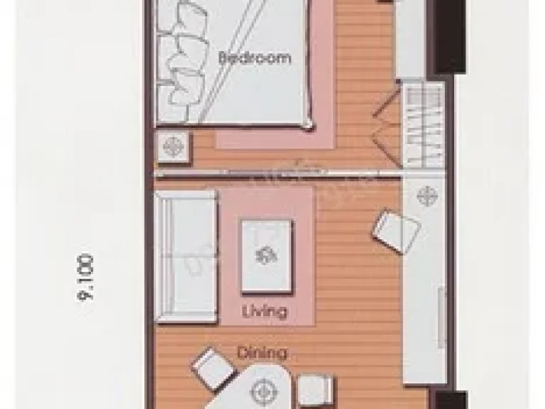 Condo for RENT Abstracts Phahonyothin Park 20F 38 Sqm