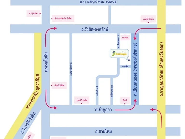 ทาวน์โฮมใหม่ 26-38 ตรวทำเลคลอง 4 เริ่มเพียง 199 ล