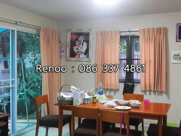 House for rent Chuanchuen Onnuch Village 62 sq wa Fully Furnished Nearby Mega Bangna