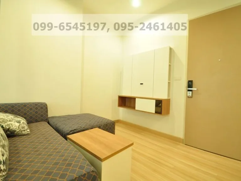 ขายคอนโด ห้องชุด 33 ตรม The Hotel Serviced Condo รัตนาธิเบศร์ ชั้น11 ติดรถไฟฟ้าสายสีม่วง เฟอร์ แอร์