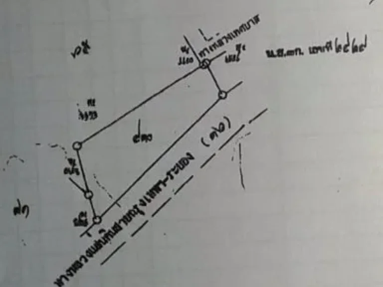 ขายที่ดินระยอง 3-3-86 ติดถถนกว้าง 100 เมตร ใกล้สำนักงาน ปตท