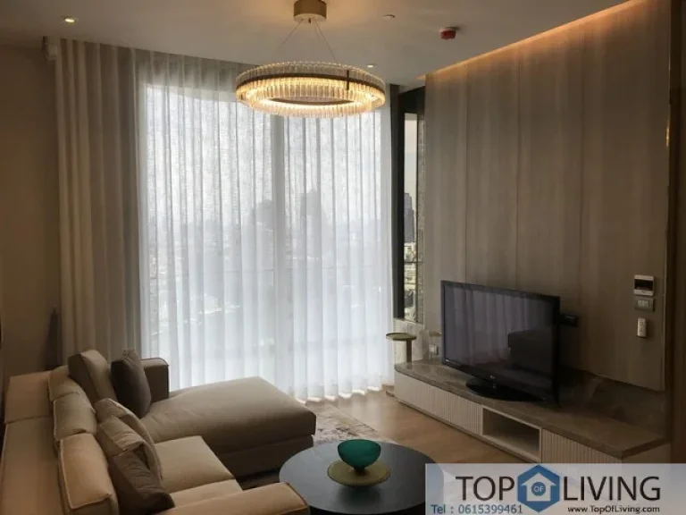 ForRent Magnolias Waterfront Residences 1 bed 1 bath Near BTS Krung Thon Buri